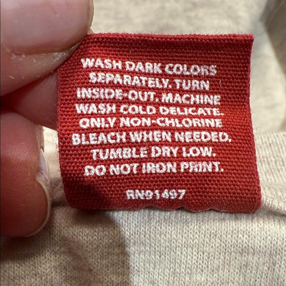 Dec. 25th Merry & Bright Gray Sweatshirt with Christmas Tree Design Adult XL - Picture 6 of 6